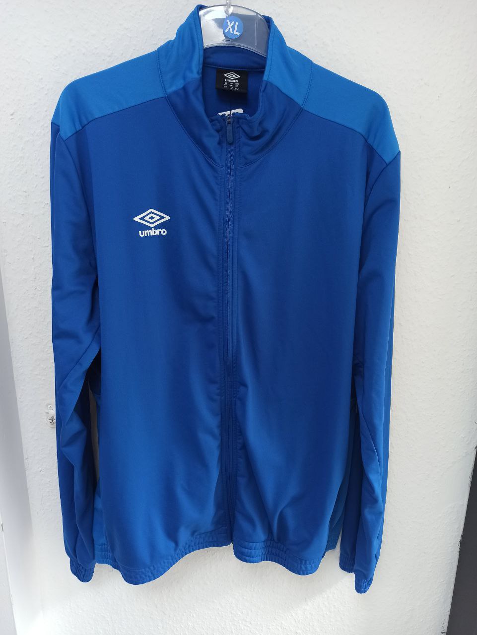 Umbro Men's Full Zip Training Jacket - Royal Blue (XXL)
