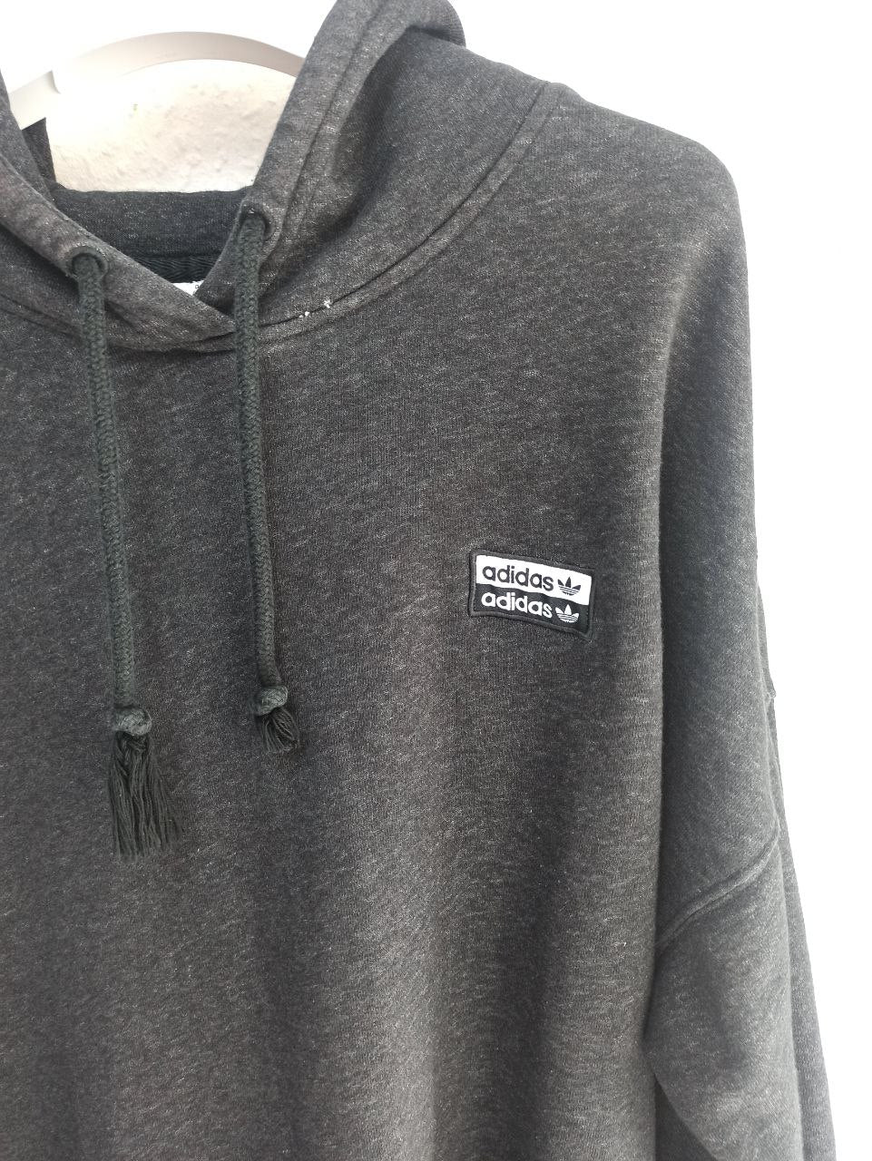 Adidas Originals Men's Hoodie - Dark Grey (M)