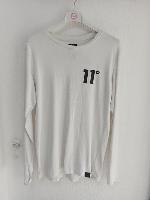 11 Degrees Men's Long-Sleeve T-Shirt - White (XS -S)