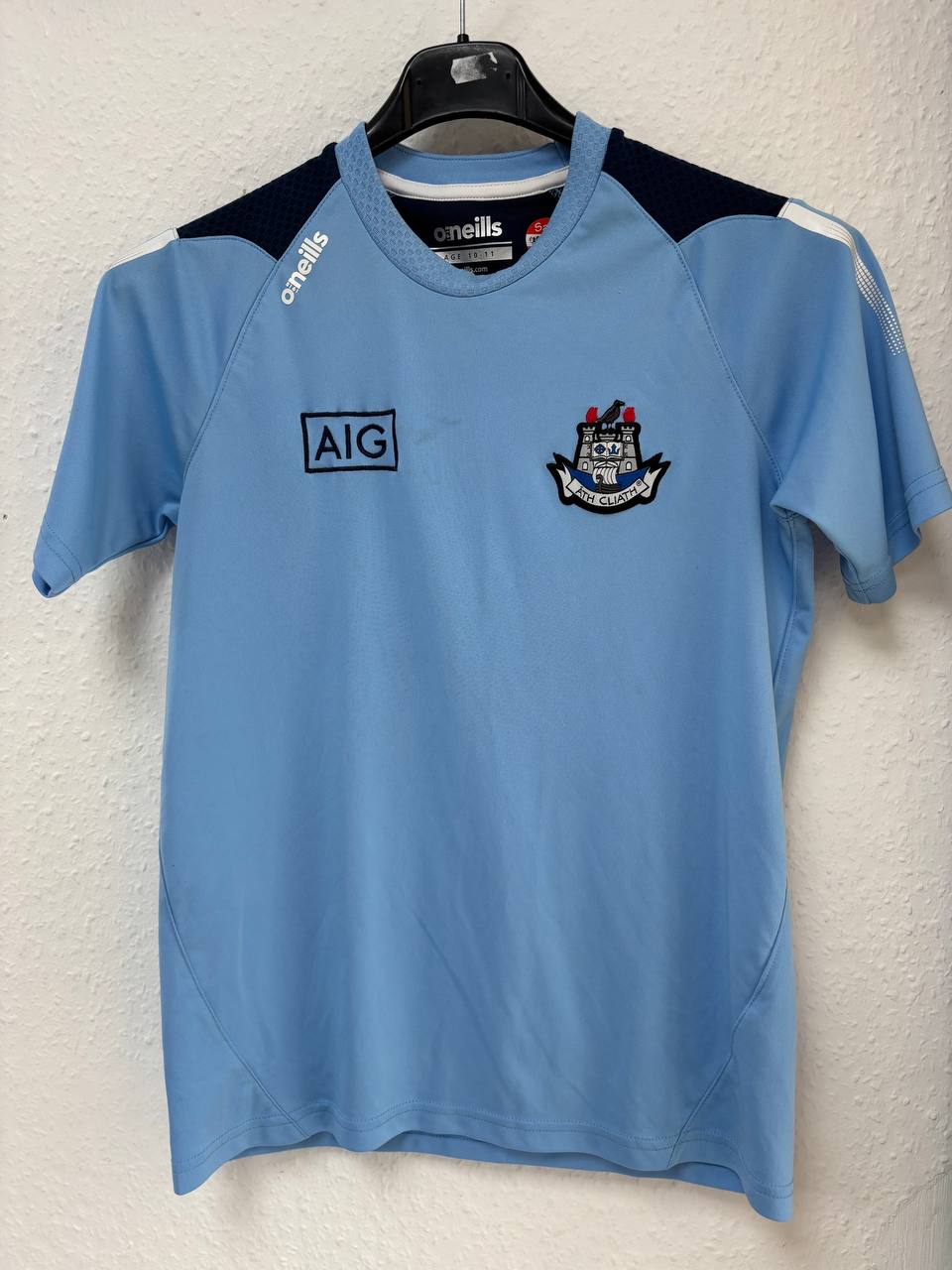 O'Neills Dublin GAA Light Blue Training Jersey (9 - 11 Years)