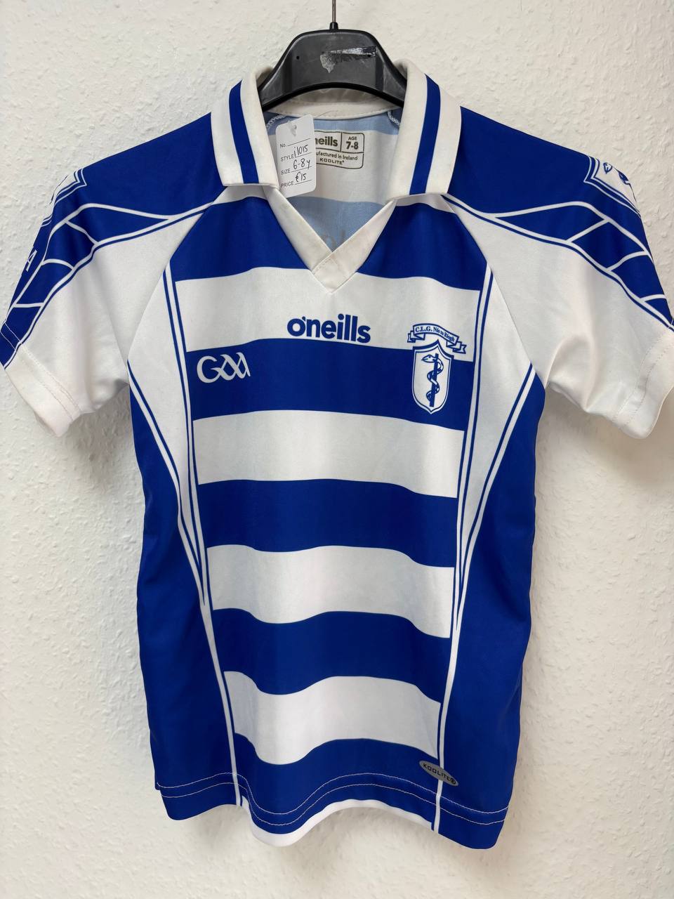 O'Neills Ballyboden St Enda's GAA Club Jersey  (7-8 Years)