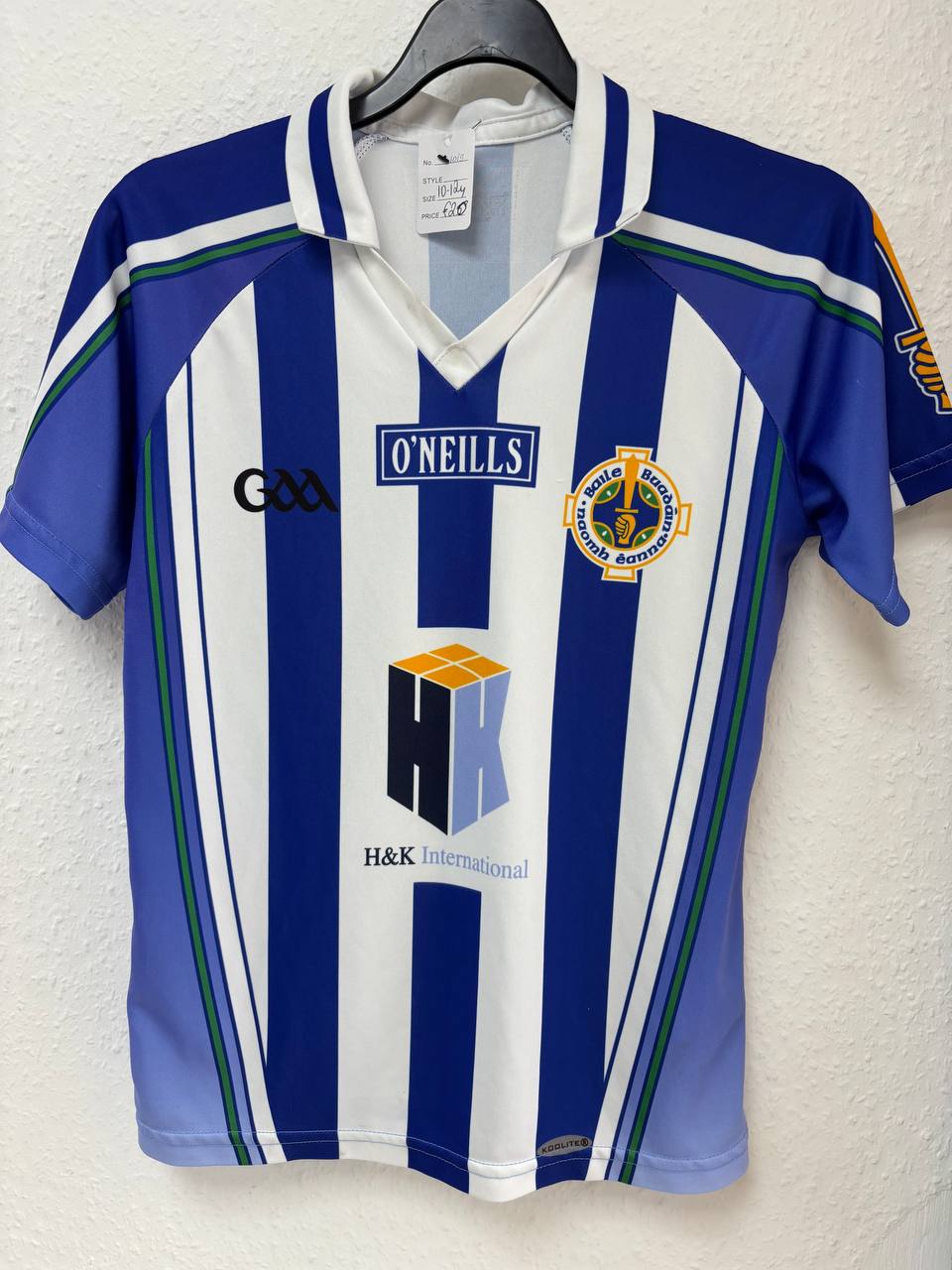 O'Neills Na Fianna GAA Club Home Jersey - Gaelic Football/Hurling  (10 - 11 Years)