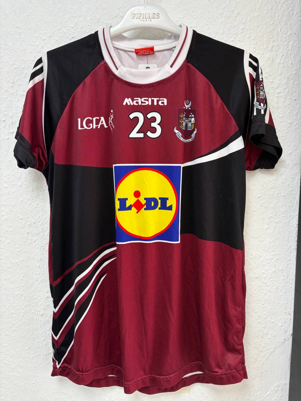 Ladies Gaelic Football Westmeath Jersey - Maroon & Black (XS)