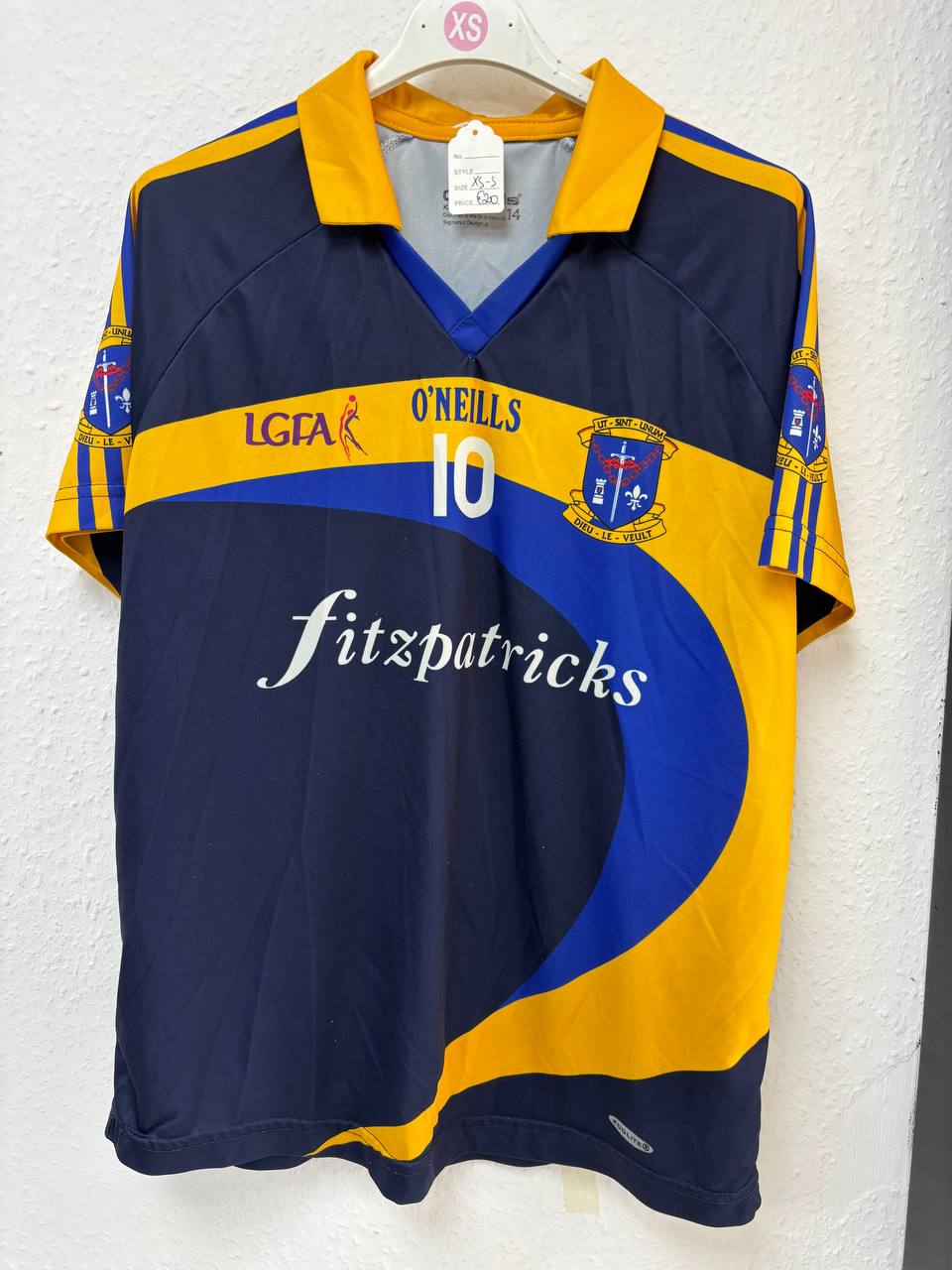 O'Neills Na Fianna GAA Club Home Jerse (13 - 14 Years) (XS)