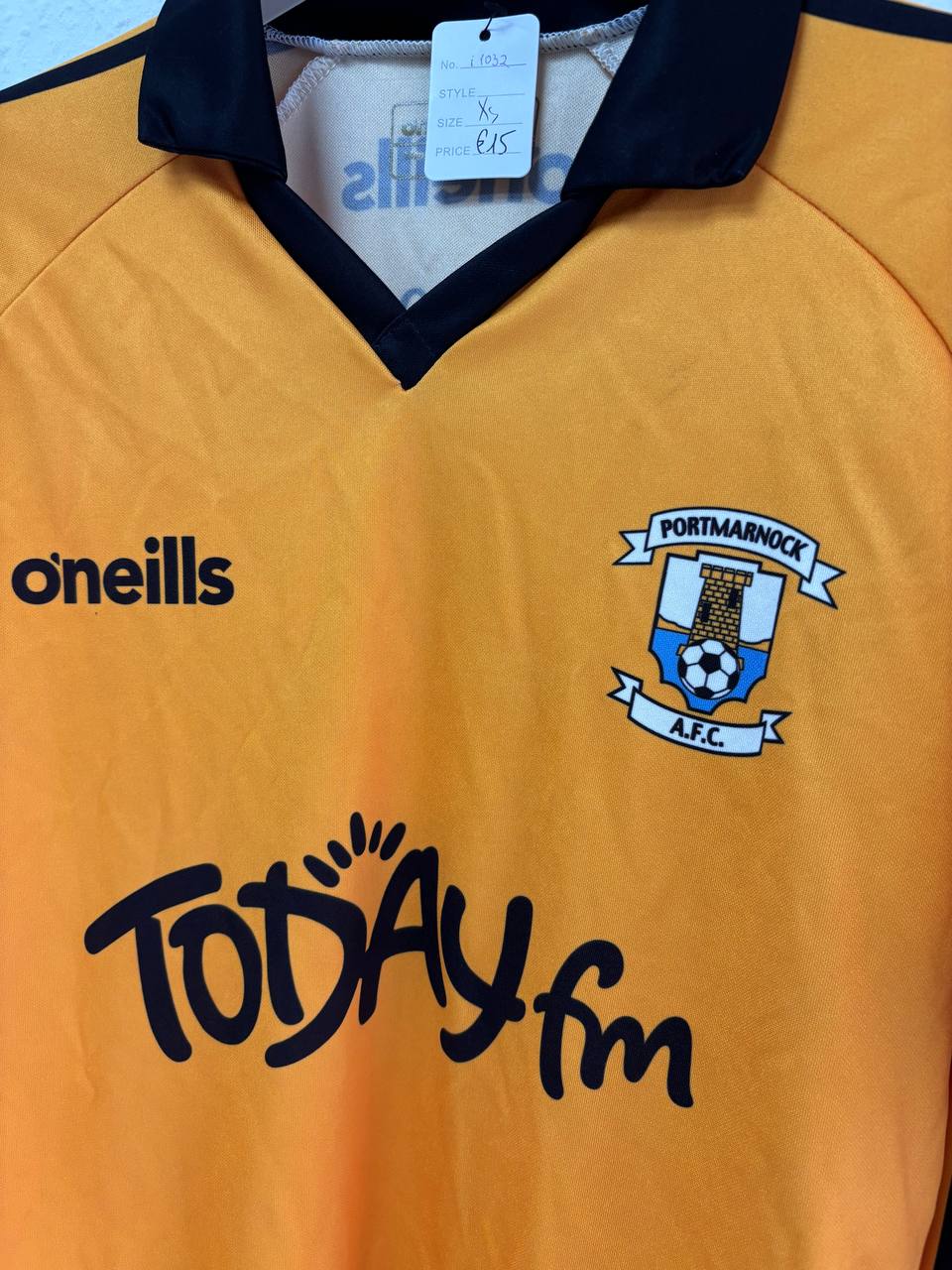 Portmarnock A.F.C. Long-Sleeve Jersey - Today FM Sponsor (11 - 13 Years)