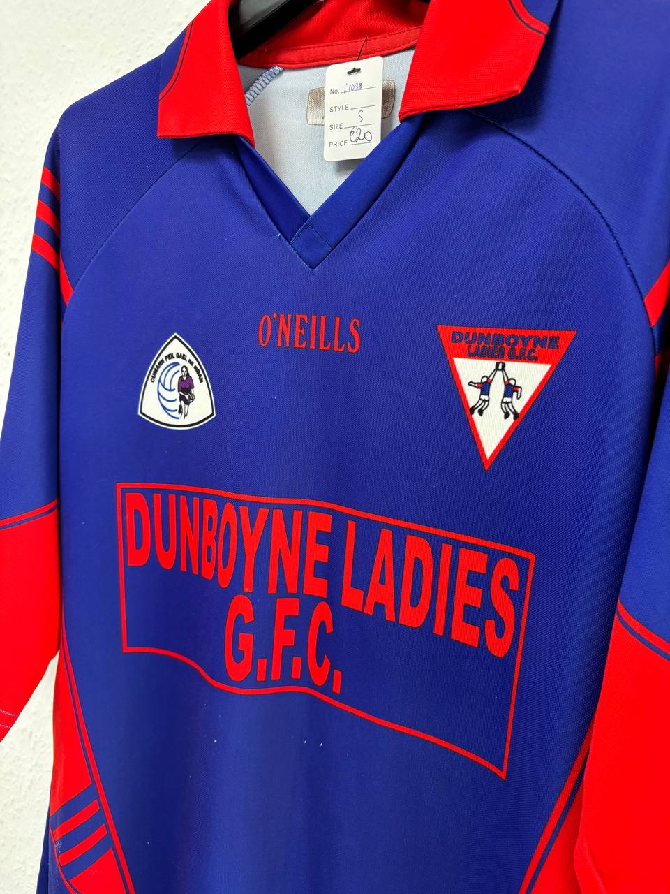 O'Neills Dunboyne Ladies G.F.C. Blue & Red Jersey (S)
