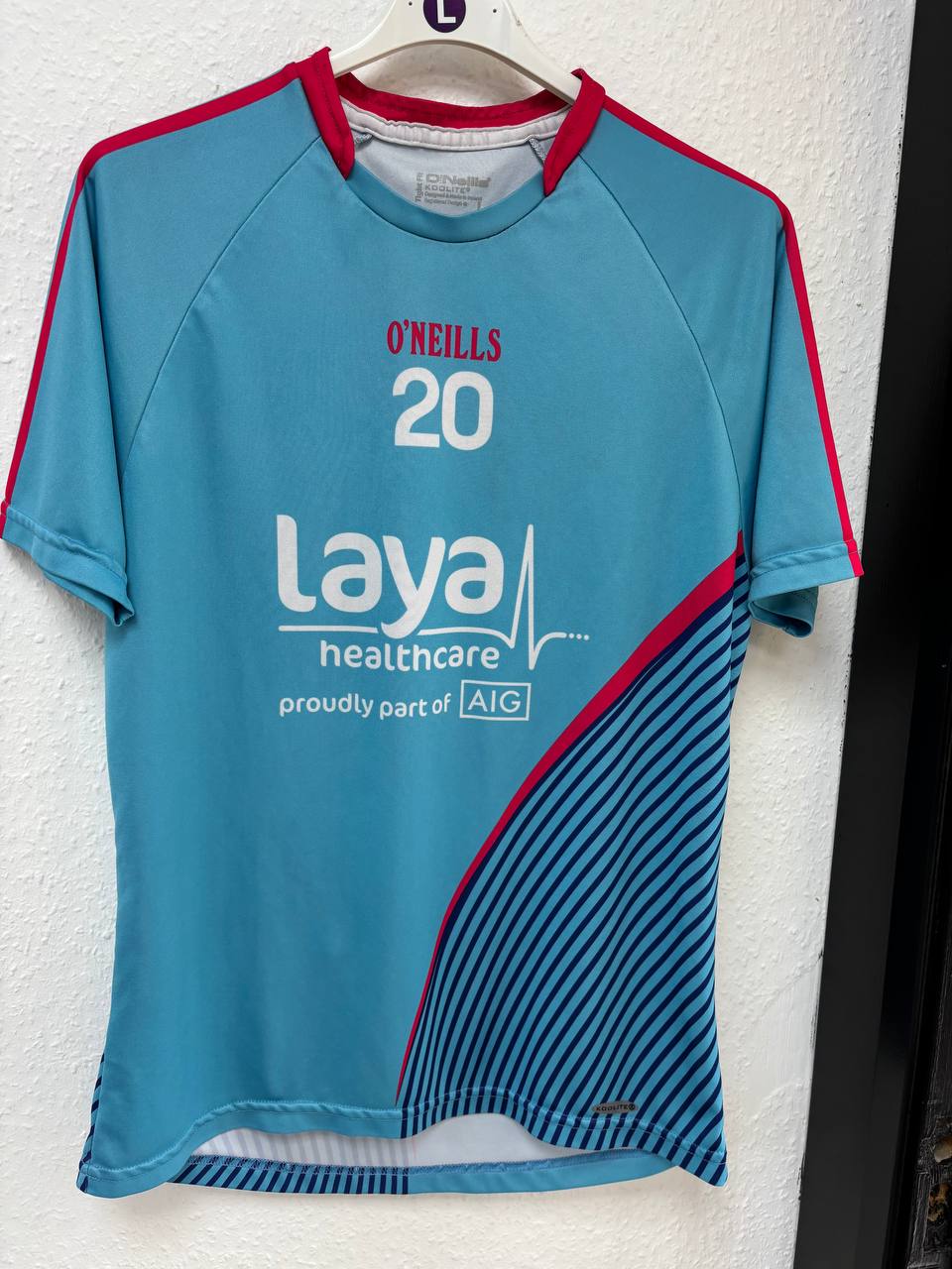 Dublin GAA Ladies Jersey - Light Blue & Pink (L)