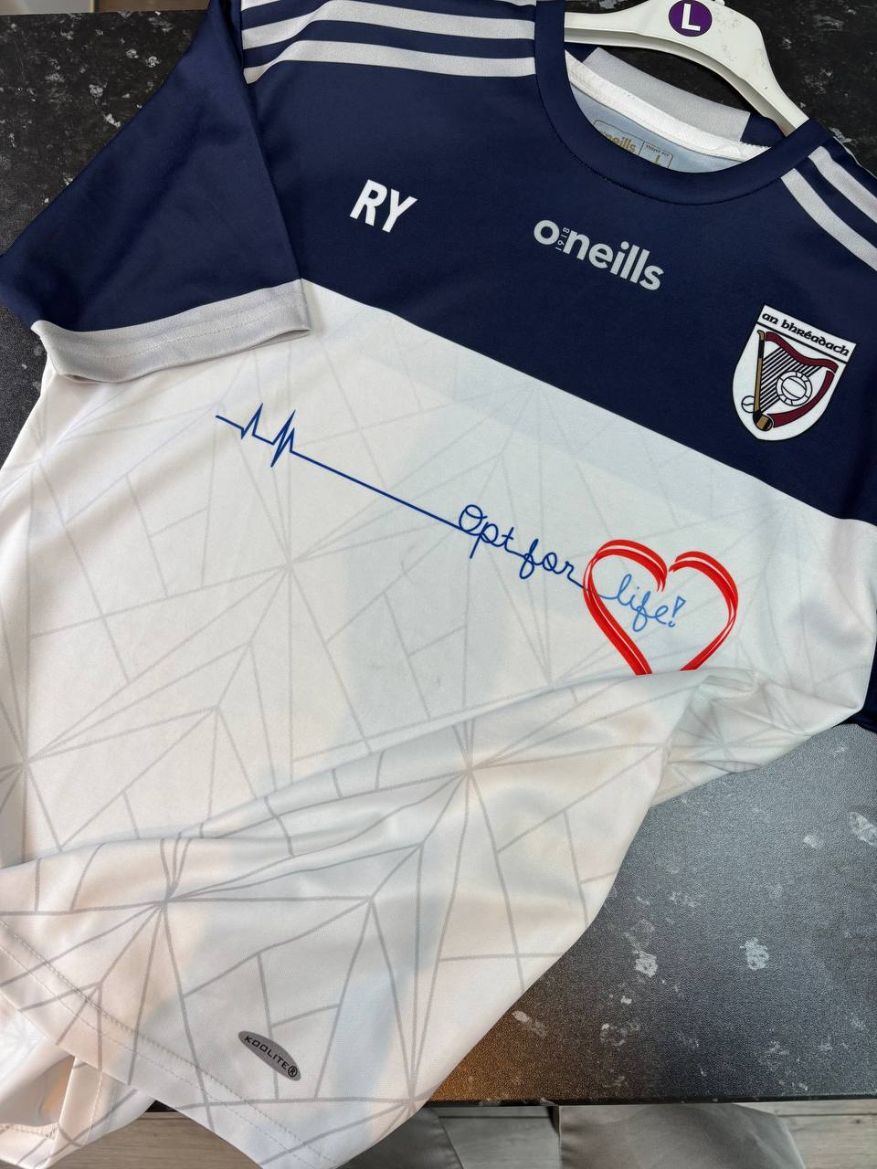 O'Neills 'Opt for Life' Roscommon GAA Jersey (L)