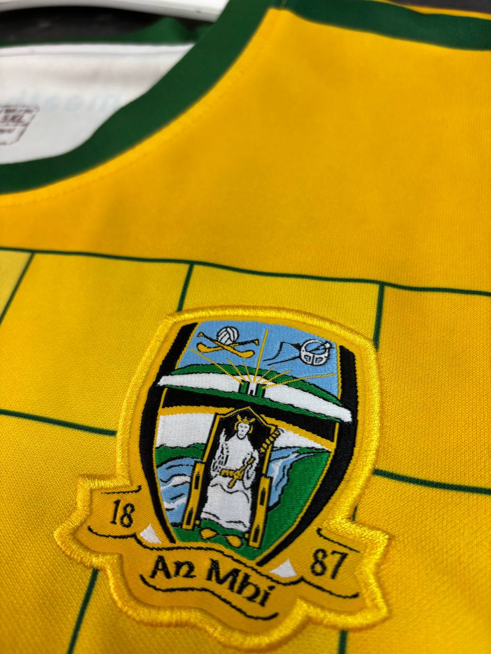 Meath G.A.A. Home Jersey - Yellow & Green (5XL)