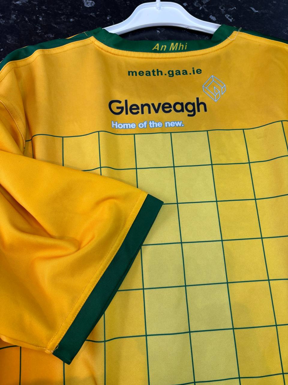 Meath G.A.A. Home Jersey - Yellow & Green (5XL)