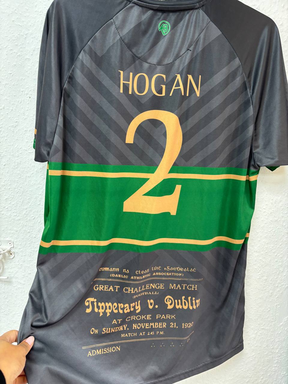 GAA Tipperary Commemorative Jersey - 'Bloody Sunday' November 21st, 1920 (XL)
