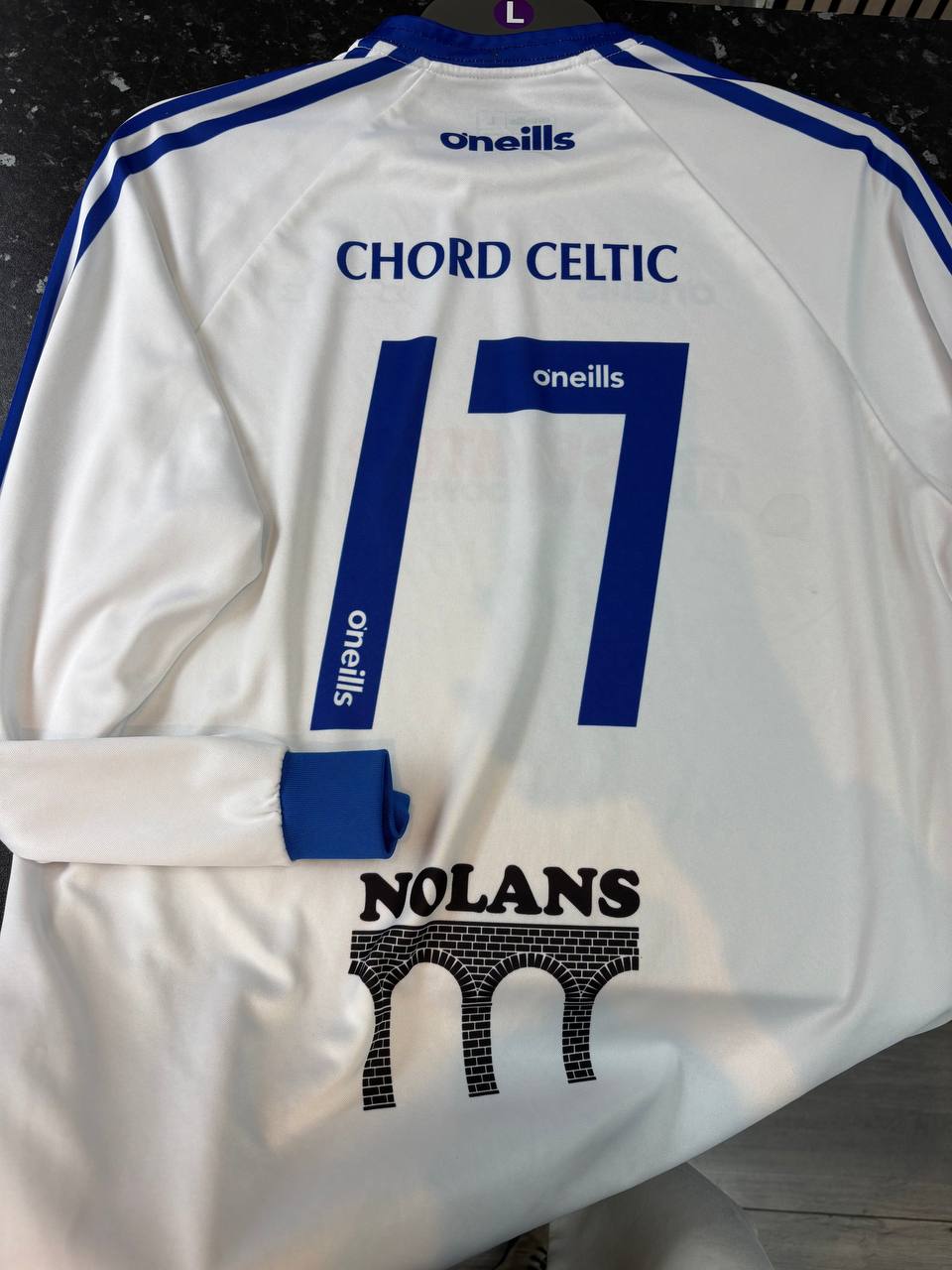 Chord Celtic Long Sleeve Jersey O'Neills #17 (L)