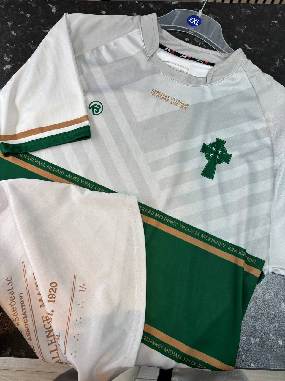GAA Tipperary Commemorative Jersey - 'Bloody Sunday' November 21st, 1920 (XL)