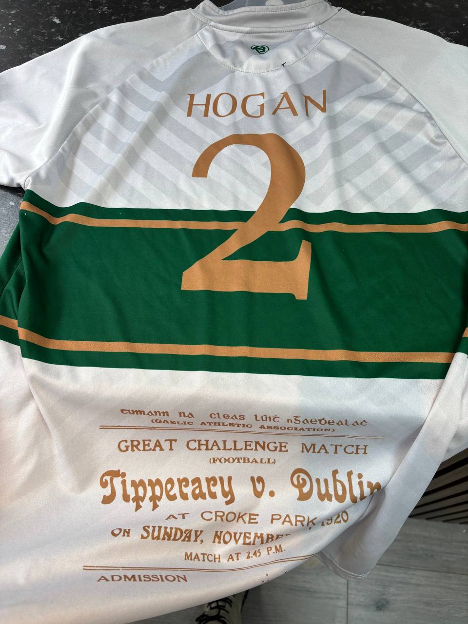 GAA Tipperary Commemorative Jersey - 'Bloody Sunday' November 21st, 1920 (XL)