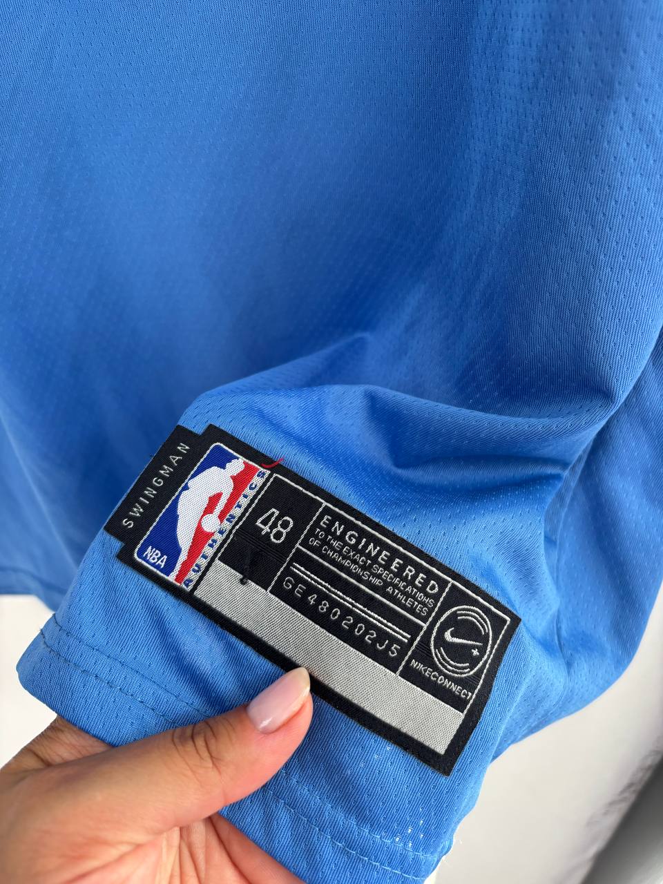 Nike Sacramento Kings Marvin Bagley III Light Blue Throwback Jersey #35 (XXL)