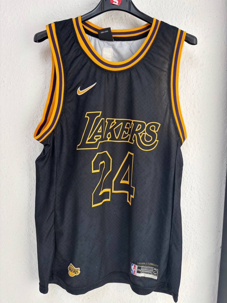 Nike Los Angeles Lakers Kobe Bryant Black Mamba Edition Jersey #24 (S)