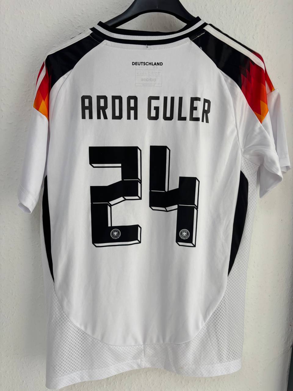 Germany Euro 2024 Home Shirt - ARDA GULER #24  (11 - 13 Years) (XS)