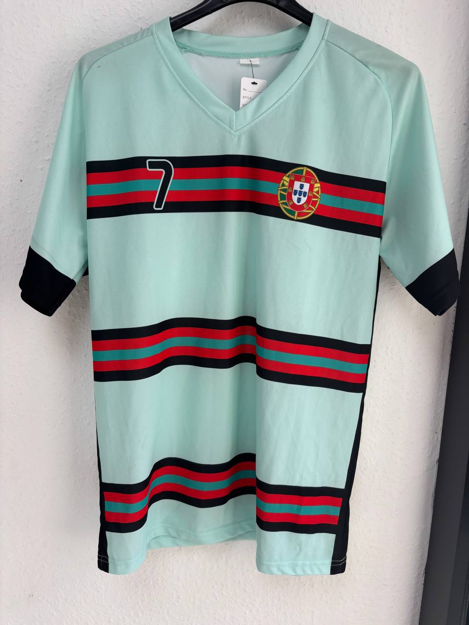 Portugal RONALDO #7 Retro Style Jersey  (S - M)