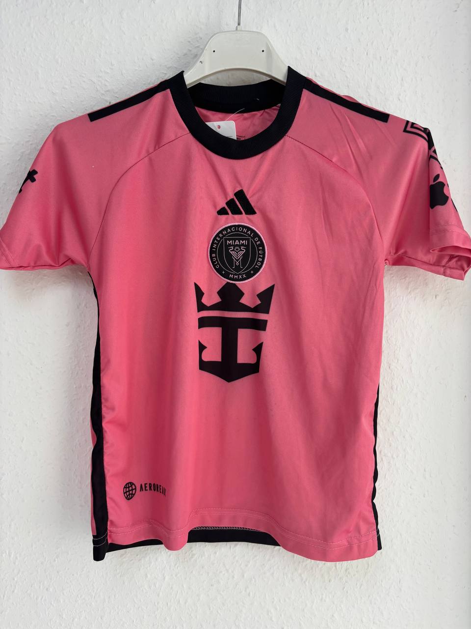 Inter Miami CF 2024 Home Jersey – Signature Pink Lionel Messi #10 (3 - 5 Years)