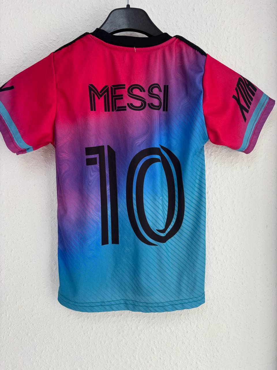 Inter Miami CF Special Edition Gradient Jersey – Pink-to-Blue Lionel Messi #10 (3 - 5 years)
