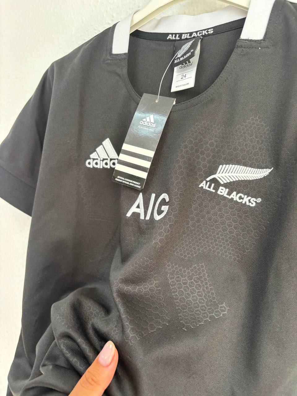 New Zealand All Blacks Home Rugby Fan Jersey (S - XS)