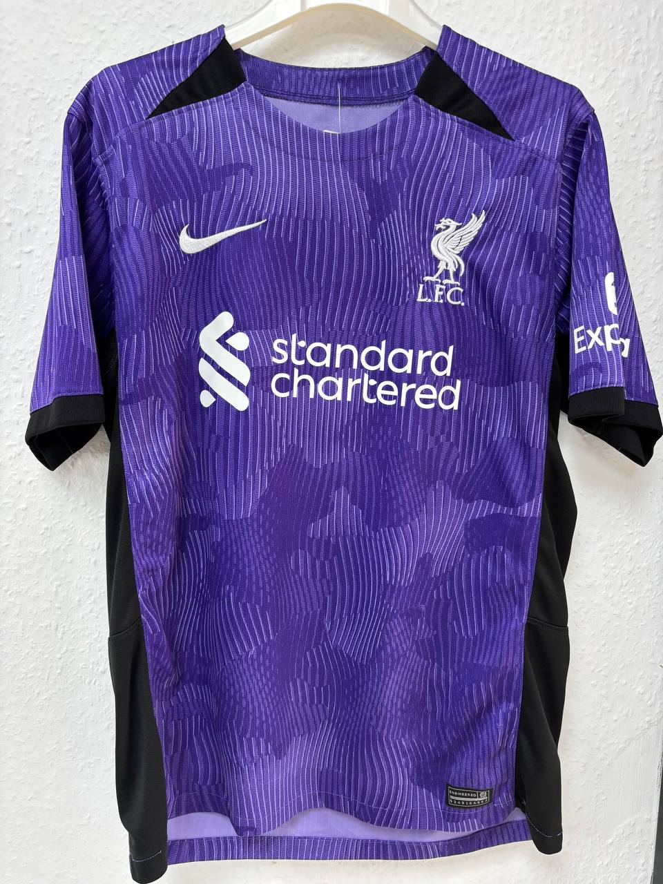 Liverpool FC 2021/22 Away Jersey - Purple & Black Nike Kit (S)
