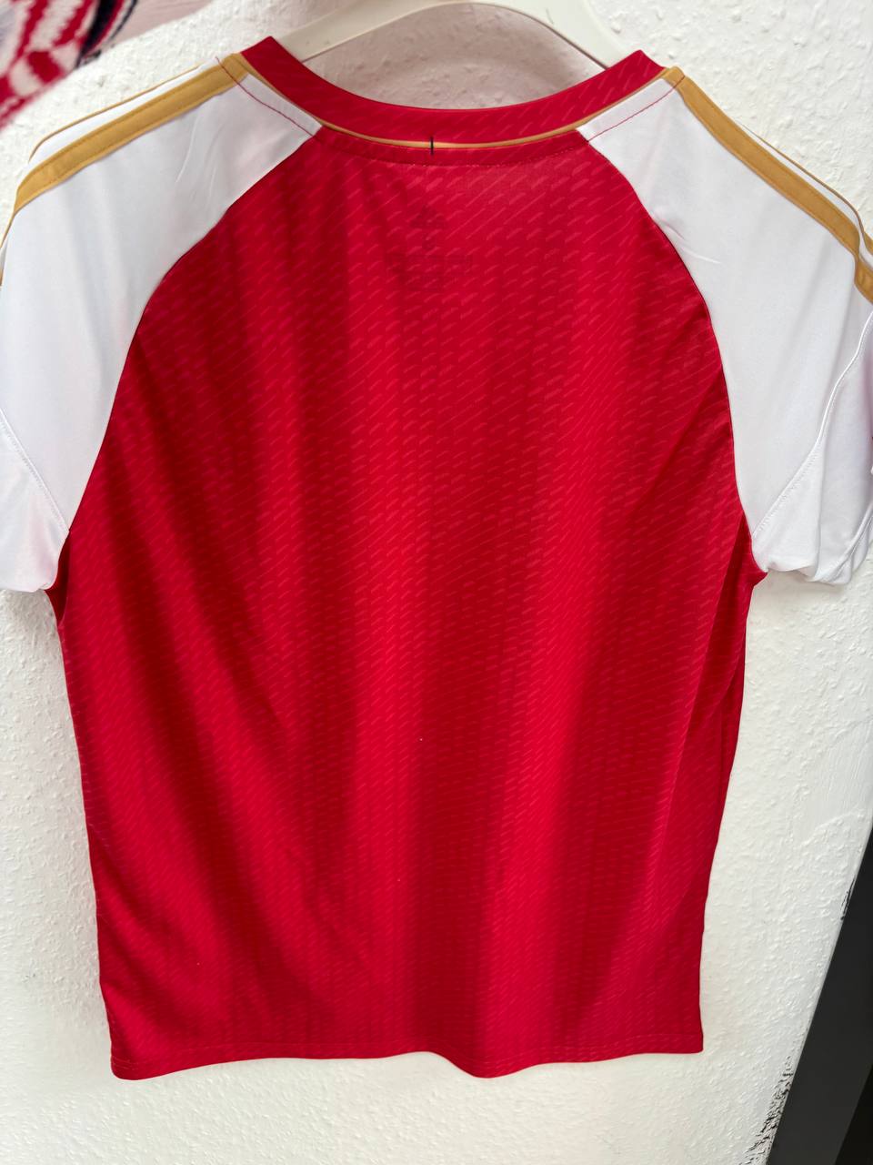 Arsenal FC 2020/21 Home Jersey - Red & Gold Adidas Kit(S)
