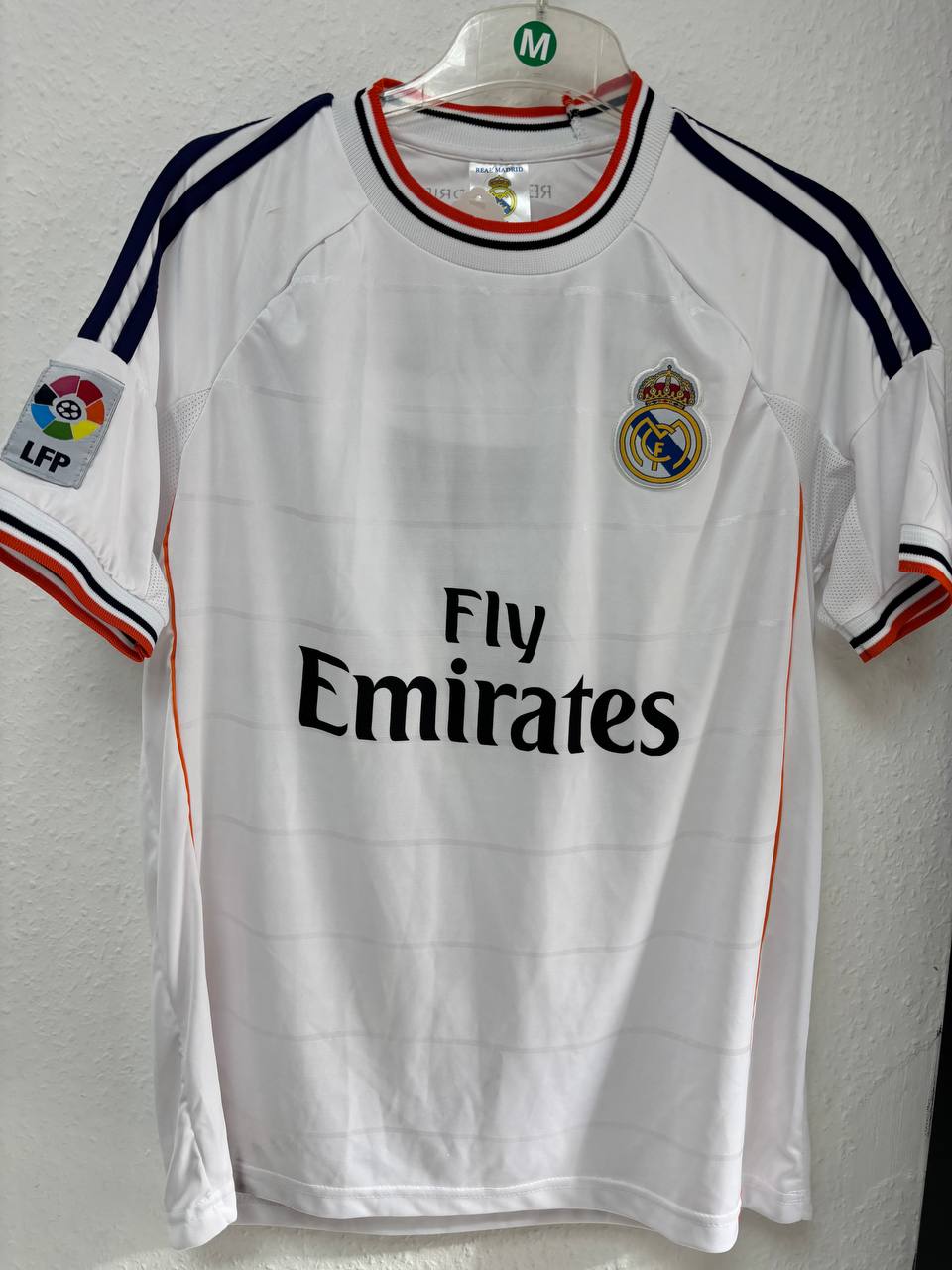 Classic Real Madrid Home Jersey - Cristiano Ronaldo #7 - La Liga Patch (M)