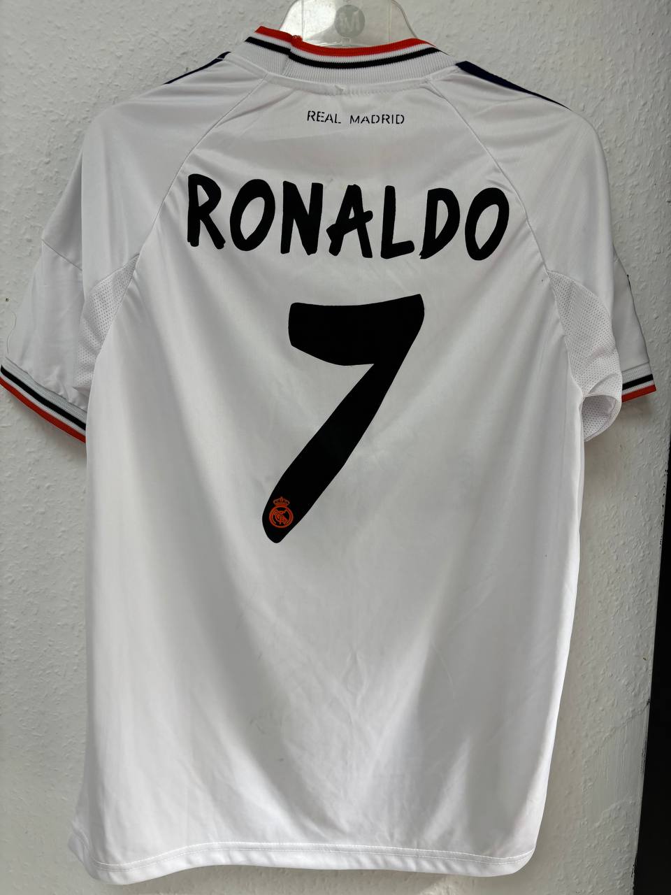 Classic Real Madrid Home Jersey - Cristiano Ronaldo #7 - La Liga Patch (M)