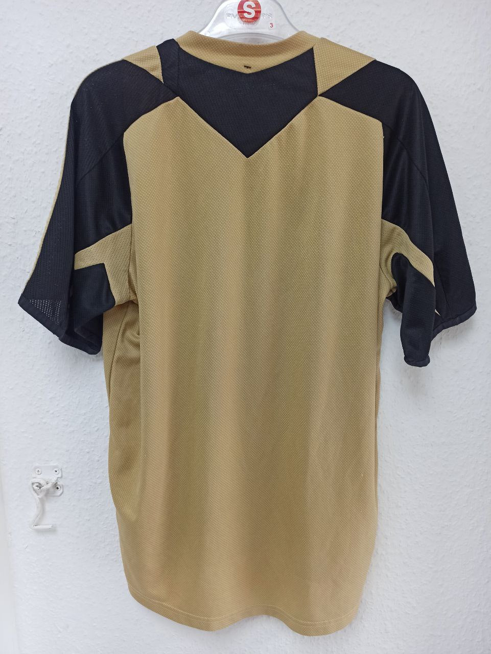 Liverpool FC 2008/09 Adidas Gold/Black Third Kit/Training Jersey (S)