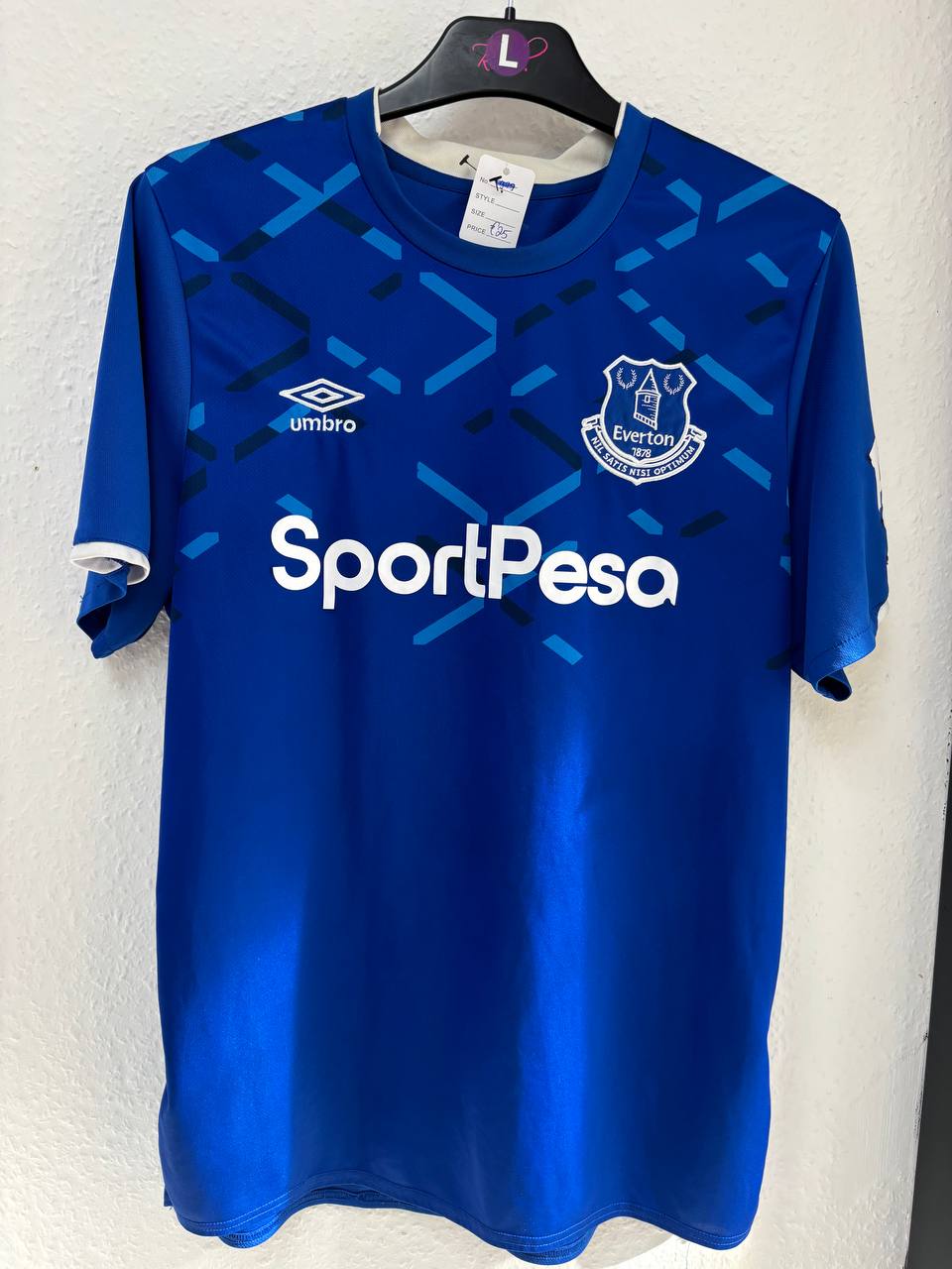 Everton FC 2019-2020 Umbro Home Jersey - Iconic Royal Blue (M)