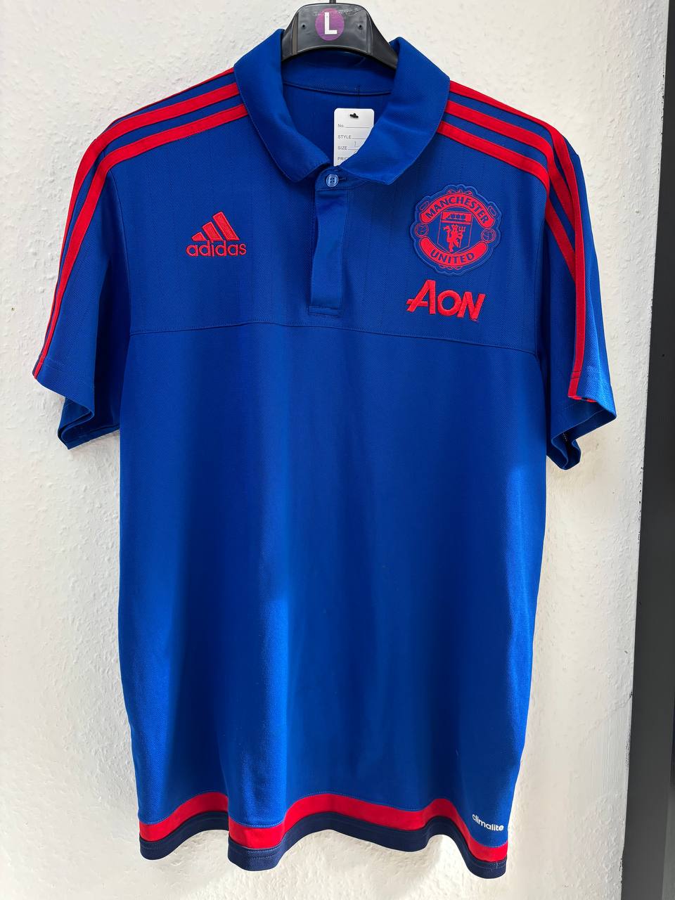 Manchester United FC Training/Anthem Polo Shirt (L)