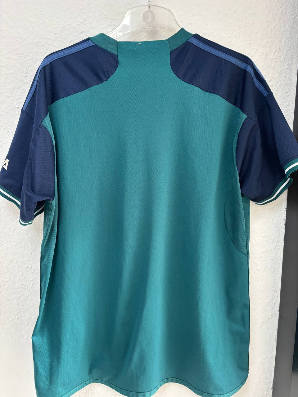 Arsenal FC 2023/24 Third Jersey - Striking Teal/Green & Navy (L)