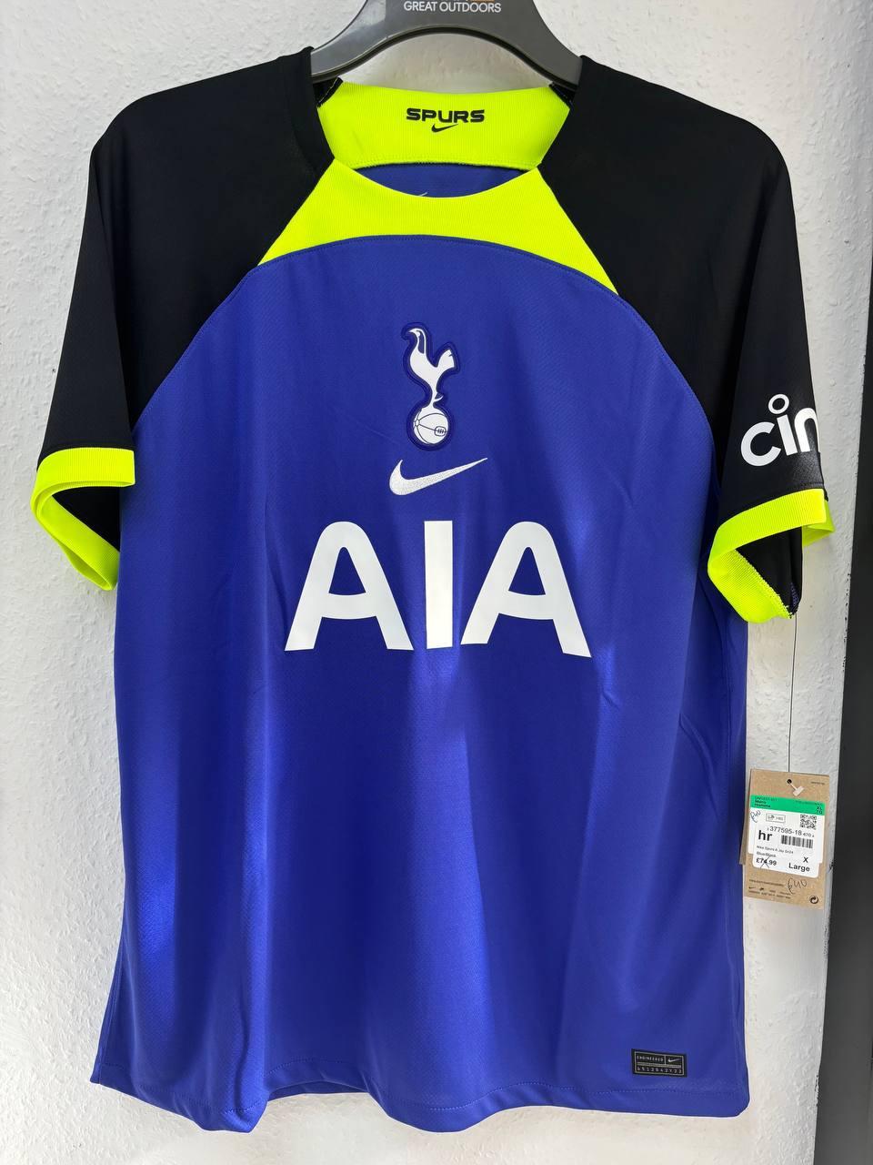 Tottenham Hotspur FC 2023/24 Third Jersey  NEW (XL)