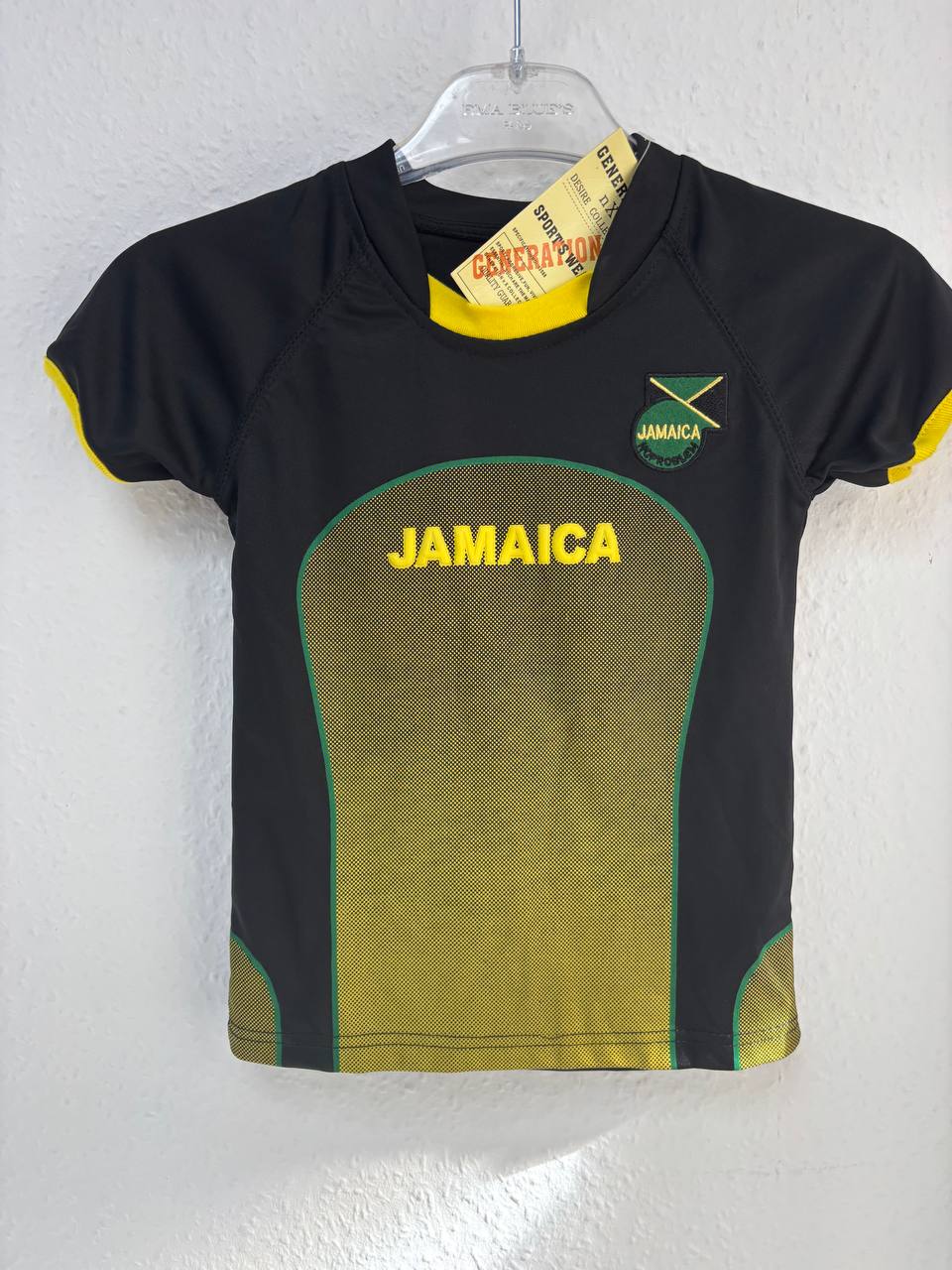 Kids' Jamaica Reggae Boyz Style Football/Soccer Training Jersey  (1,5 - 2 Years)