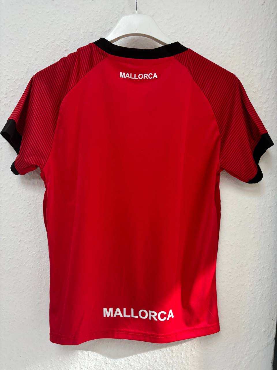 Kids' RCD Mallorca Home Football Jersey - Red V-Neck (9 - 10 Years)