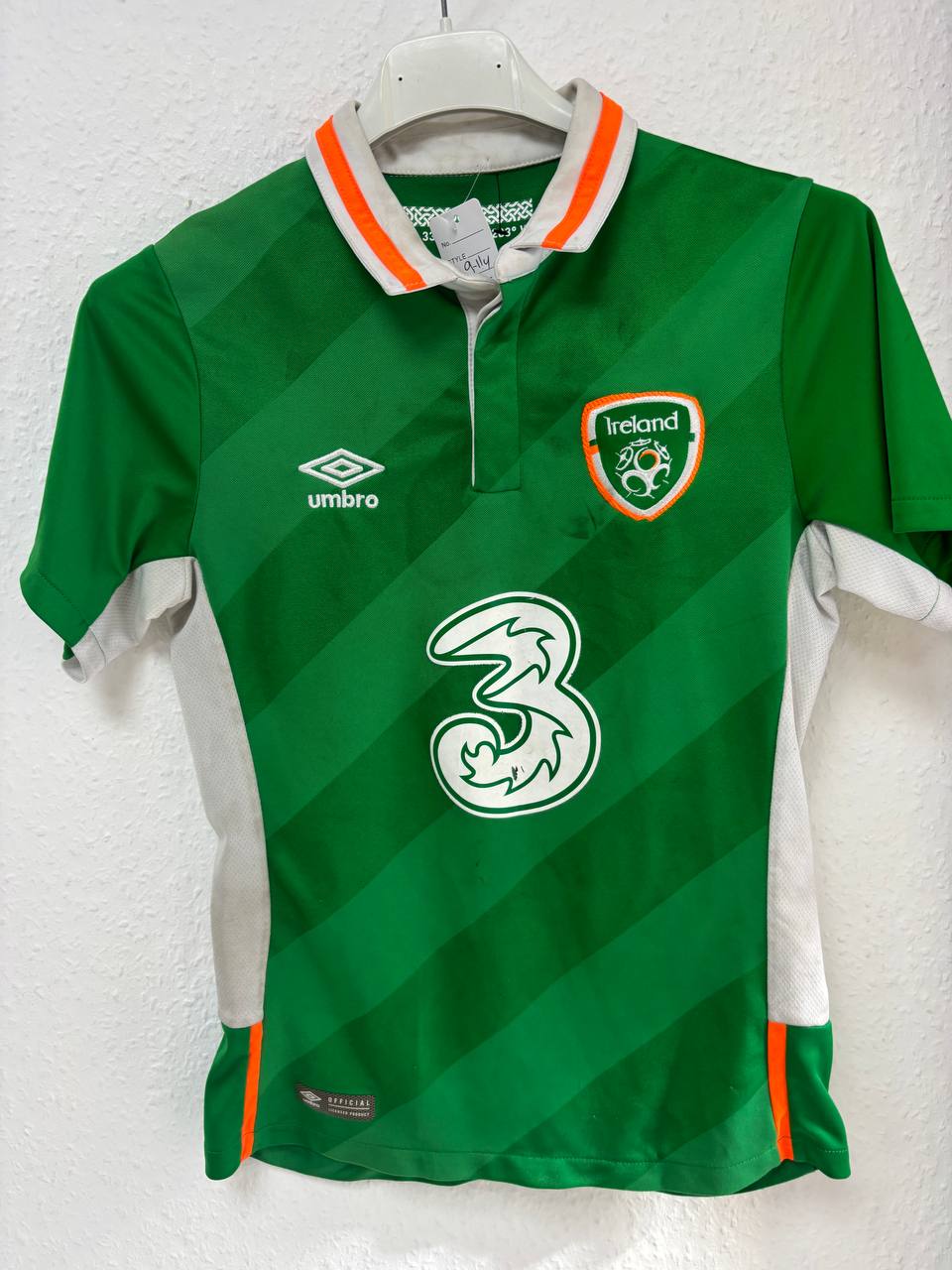 Kids' Republic of Ireland Home Football Jersey (9 - 11 Years)