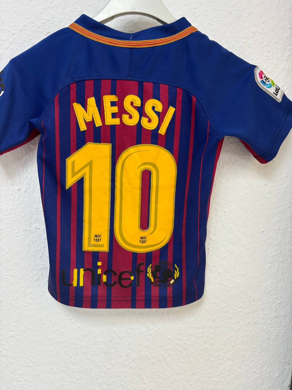 Kids' FC Barcelona Home Jersey - L. Messi #10  (2 - 3 Years)