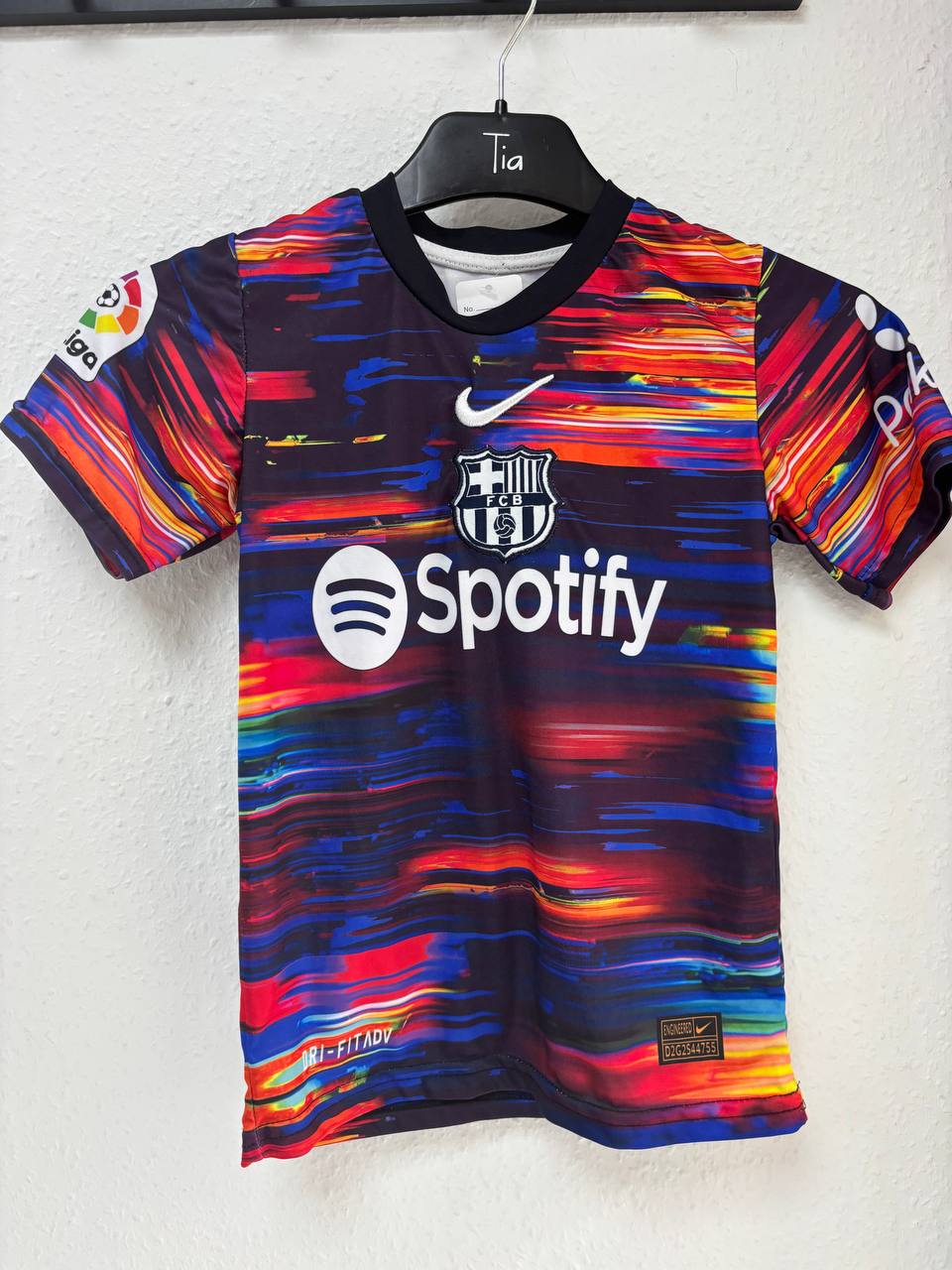 Kids' FC Barcelona Fourth/Special Edition Kit - Lewandowski #9  (3 - 5 Years)