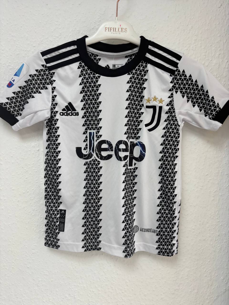Kids' Juventus Home Football Jersey - Dusan Vlahović #7  (2 - 5 Years)