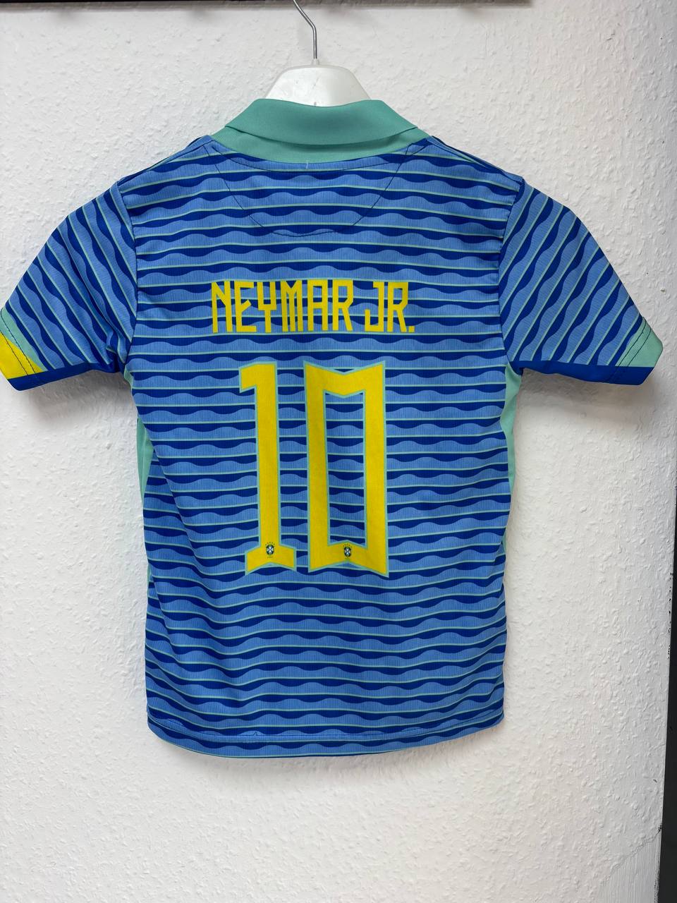 Brazil National Team Away Jersey - Neymar Jr. #10 (3 - 5 Years)