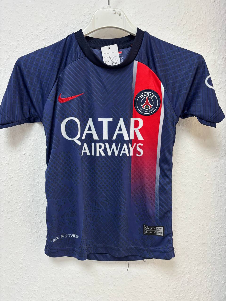 PSG Home Jersey 2022/23 - Neymar Jr. #10 Dark Blue Fan Shirt (3 - 5 Years)
