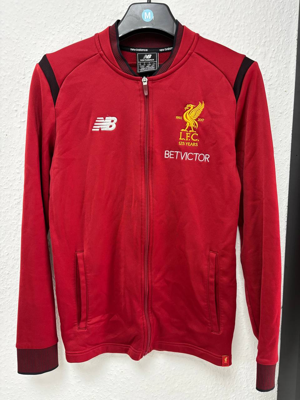 New Balance Liverpool FC 125th Anniversary Red Track Jacket  (M)