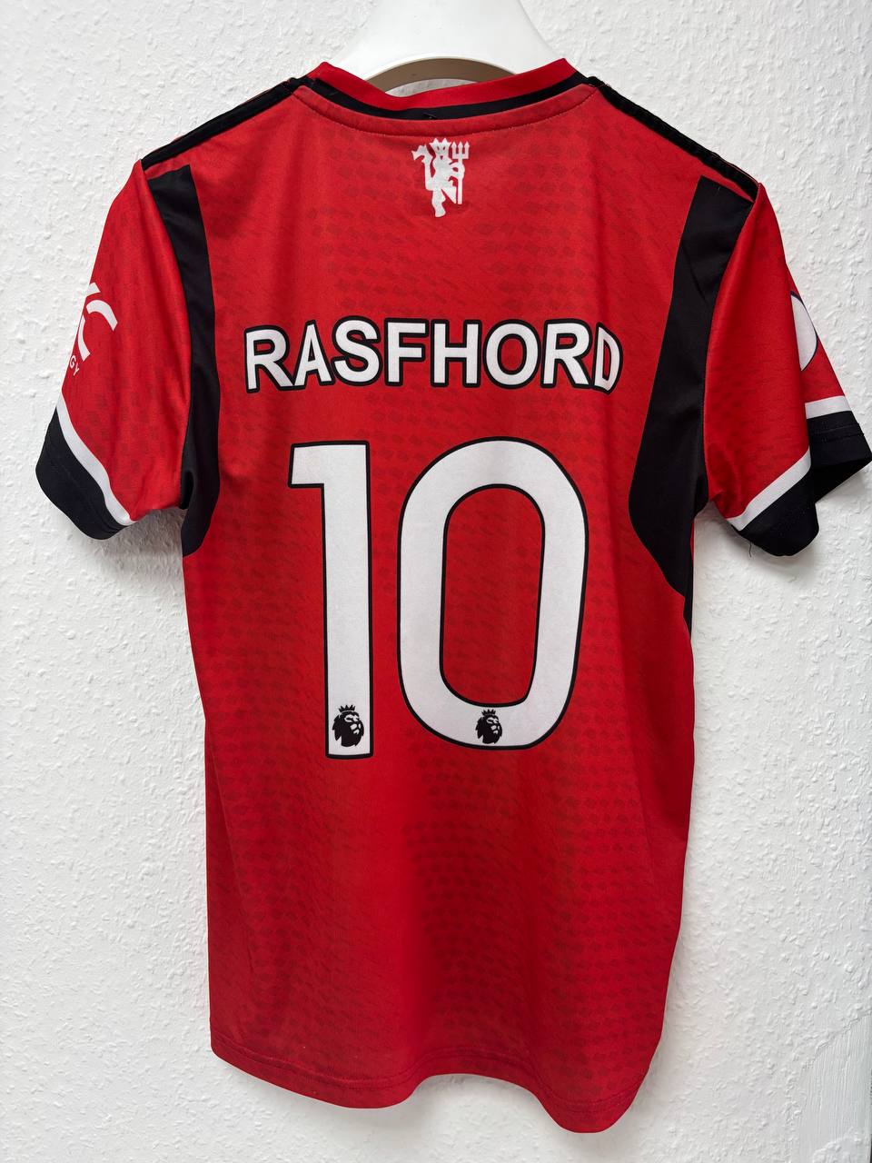 Man Utd Home Jersey - M. Rashford #10 (9 - 11 Years)