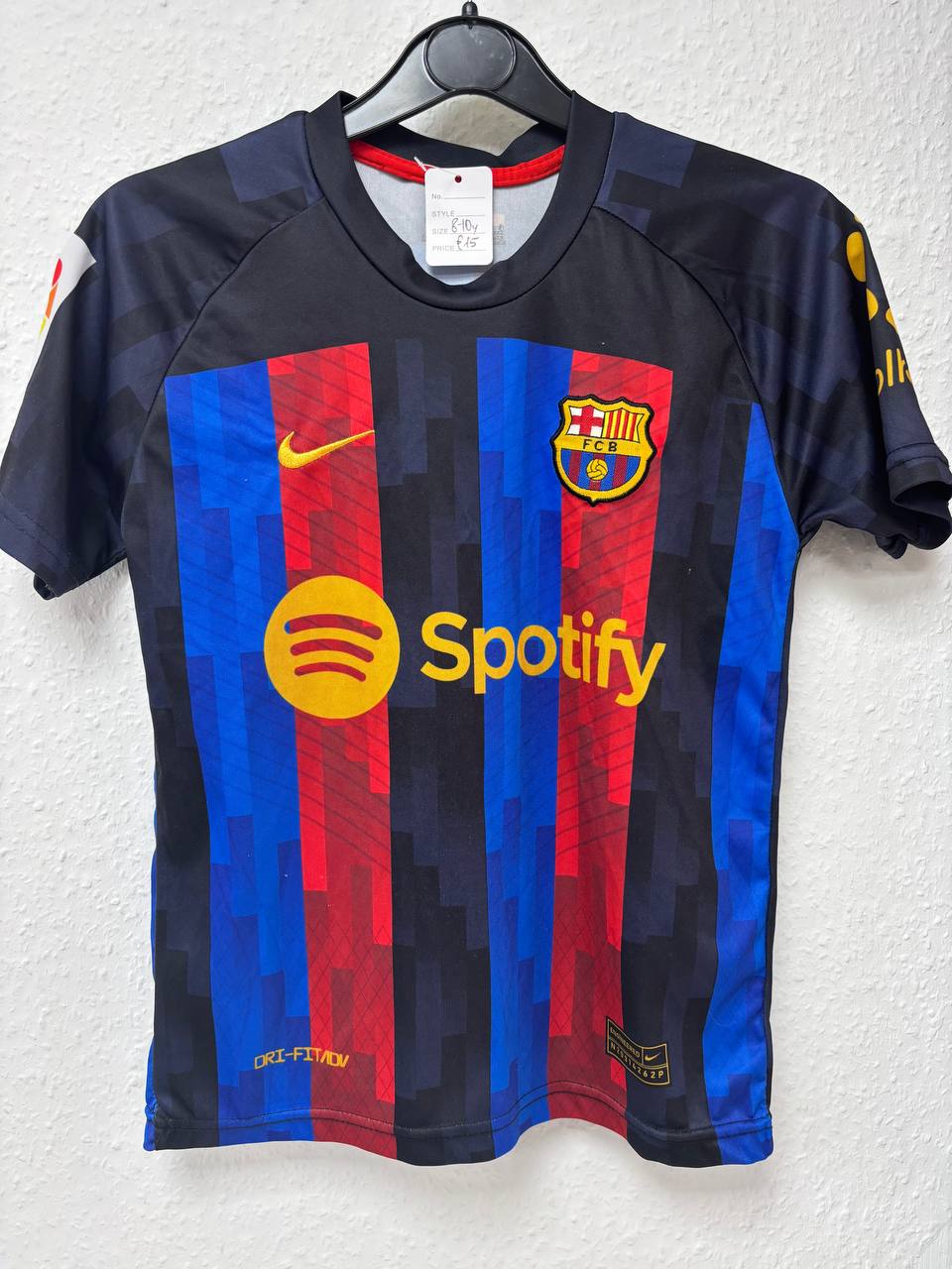 FC Barcelona Pedri #16 Home Jersey - 2022/23 Season (8 - 9 Years)