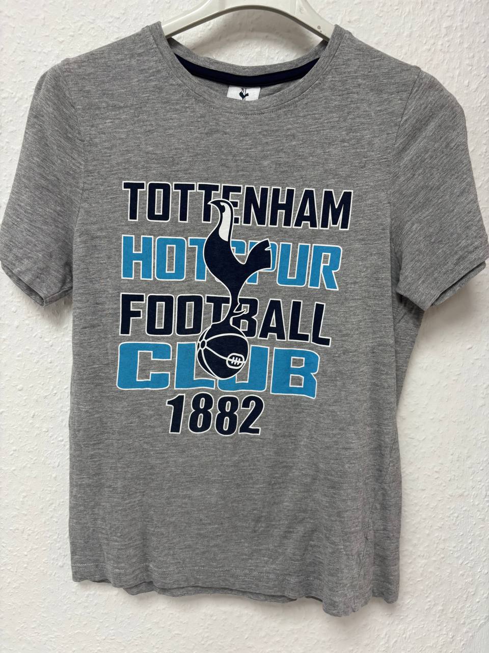 Tottenham Hotspur FC Est. 1882 Graphic T-Shirt - Grey Casual Wear (9 - 11 Years)
