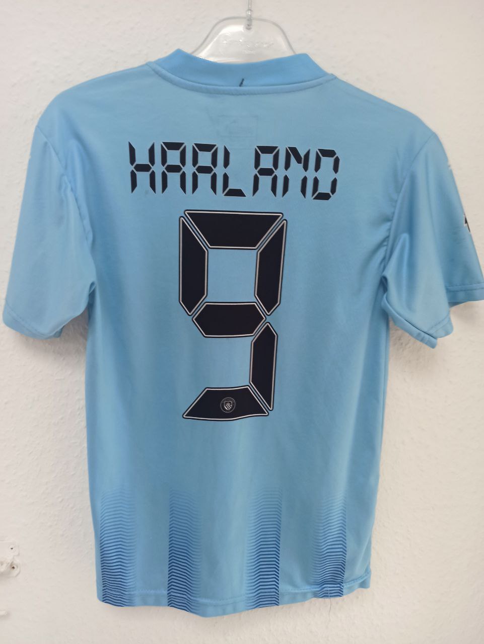 Erling Haaland Manchester City Home Jersey (Light Blue) - 2023/24 Season (8 - 10 Years)