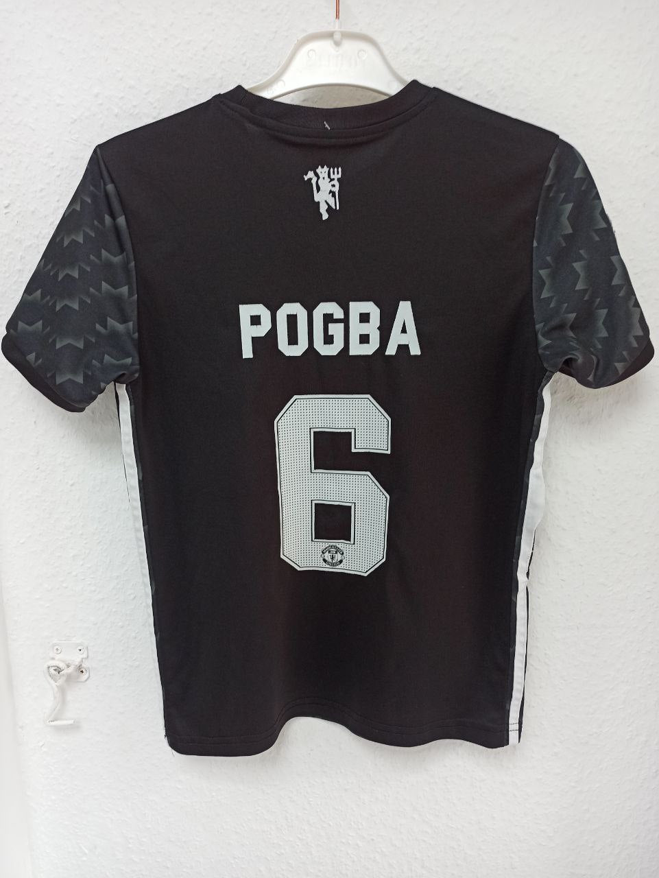 Paul Pogba #6 Manchester United Away/Third Jersey (10 - 12 Years)