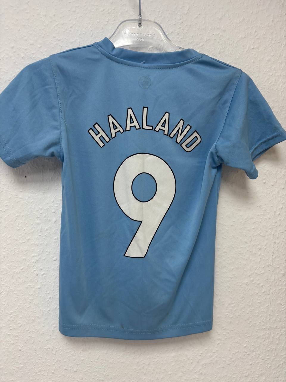 Official Man City Haaland #9 Home Jersey - 2023/24 Season (8 - 10 Years)