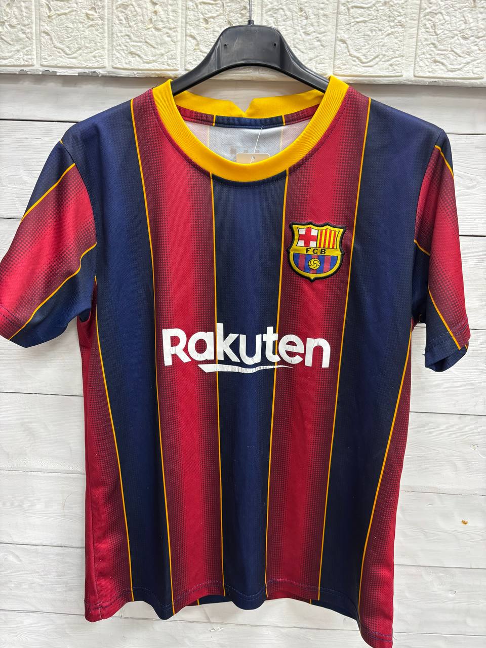 FC Barcelona Home Jersey 2020/21 | Classic Blaugrana Stripe Fan Shirt (10 - 12 Years )